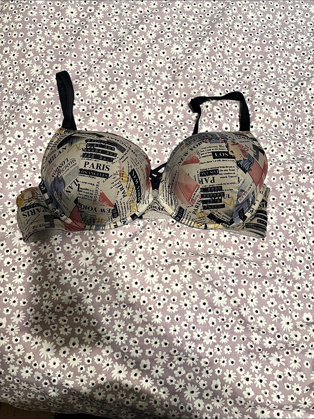 Torrid push up bra Printed Underwire Bra